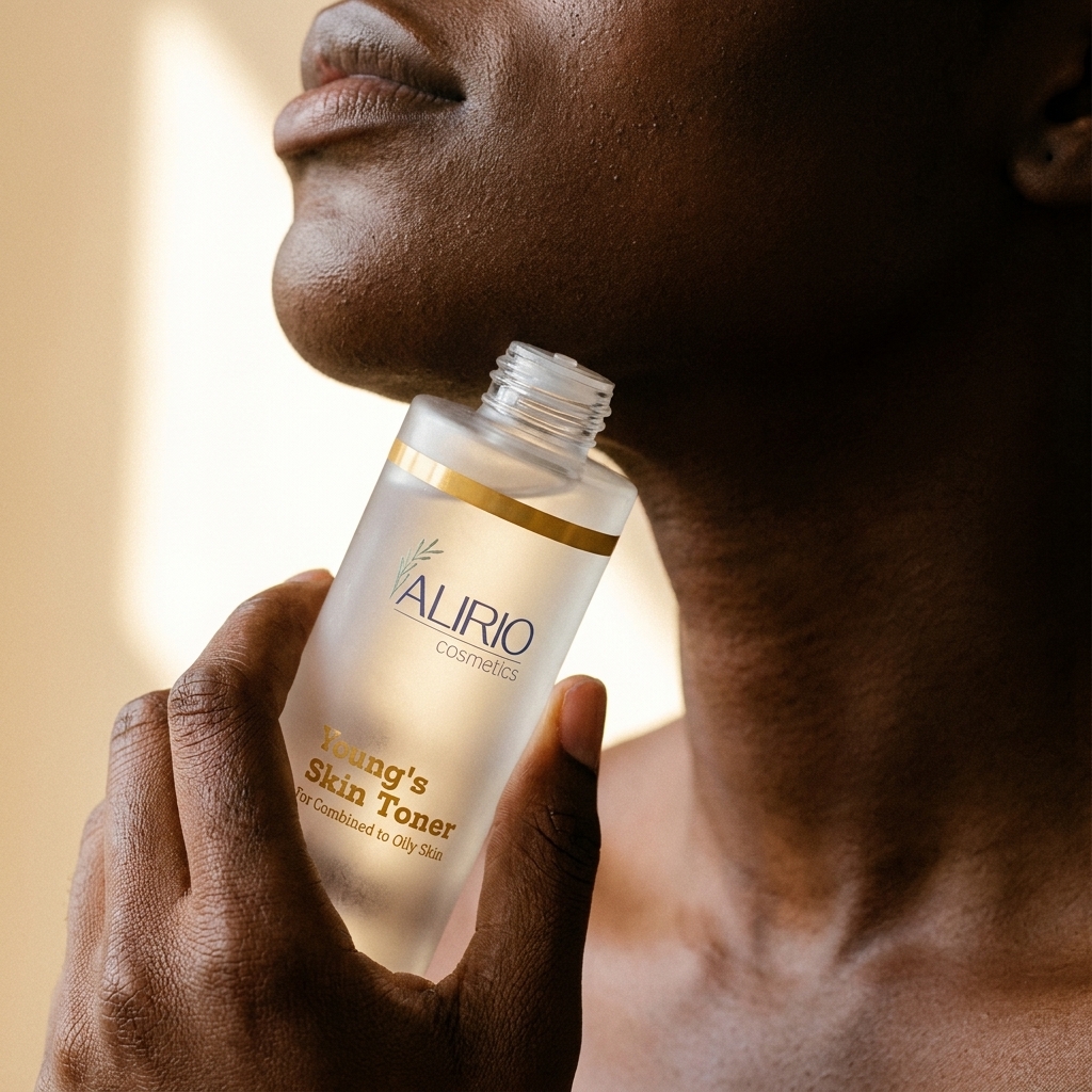Model_holding_skin_toner_bottle